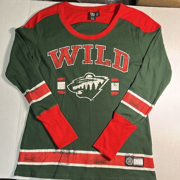 Minnesota Wild hockey long sleeve thermal shirt - Picture 4 of 15